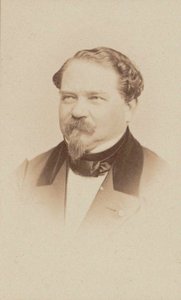Portræt af komponisten Jean-Georges Kastner 1810-1867. af Unbekannt