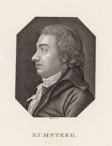 Portræt af komponisten Johann Rudolf Zumsteeg 1760-1802, ca. 1800. af Unbekannt
