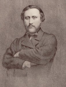 Portræt af komponisten Léon Kreutzer 1817-1868. af Unbekannt