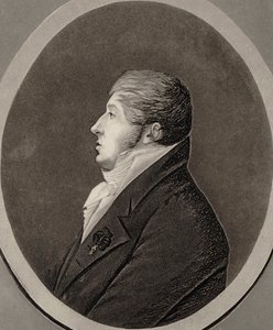 Portræt af komponisten Nicolò Isouard 1775-1818. af Unbekannt