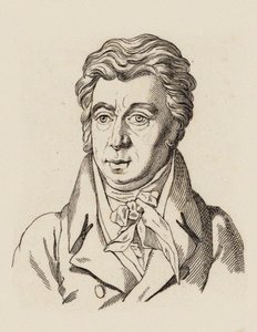 Portræt af komponisten Peter von Winter 1754-1825, ca 1820. af Unbekannt