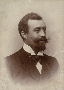 Portræt af komponisten og organisten Alfred Tofft 1865-1931, 1898. af Unbekannt