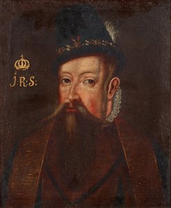 Portræt af Kong John III af Sverige 1537-1592, um 1700 af Unbekannt