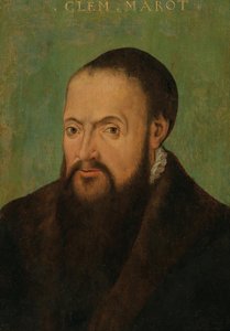 Portræt af digteren Clément Marot 1496-1544, første halvdel af 1500-tallet. af Unbekannt