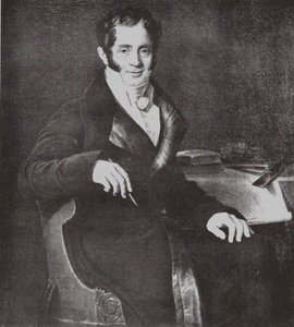Portræt af arkitekten Carlo Rossi 1775-1849 efter Ch. Mitoire af Unbekannt