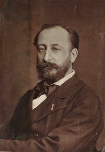 Portræt af komponisten Camille Saint-Saëns 1835-1921, 1880. af Unbekannt