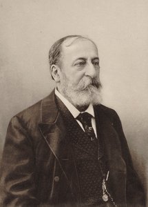Portræt af komponisten Camille Saint-Saëns 1835-1921, 1900. af Unbekannt