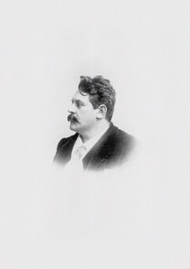 Portræt af komponisten Eugen Lindner 1858-1915. af Unbekannt
