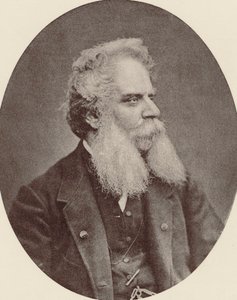 Portræt af komponisten Federico Ricci 1809-1877, ca. 1870. af Unbekannt