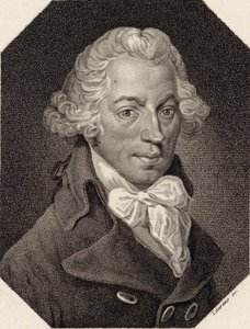 Portræt af komponisten Ignace Pleyel 1757-1831. af Unbekannt