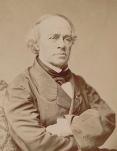 Portræt af komponisten Jacques Fromental Halévy 1799-1862. af Unbekannt