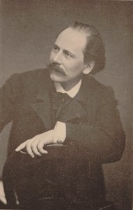 Portræt af komponisten Jules Massenet 1842-1912. af Unbekannt