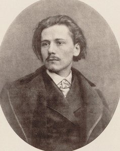 Portræt af komponisten Jules Massenet 1842-1912, 1880. af Unbekannt