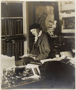 Portræt af dramatikeren Victorien Sardou 1831-1908. af Unbekannt