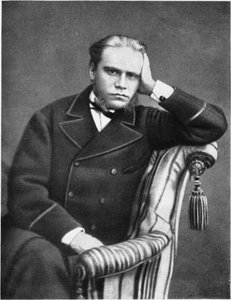 Portræt af advokaten og forfatteren Anatoli Fyodorovich Koni 1844-1927, 1870