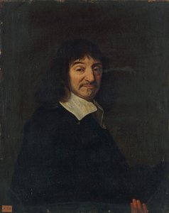 Portræt af filosoffen René Descartes 1596-1650. af Unbekannt