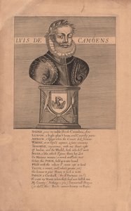 Portræt af digteren Luís Vaz de Camões ca. 1524-1580, 1655. af Unbekannt