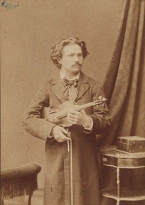 Portræt af violinisten og komponisten Frantisek Ondricek 1857-1922, 1882-1883. af Unbekannt