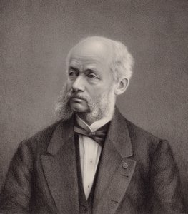 Portræt af violinisten og komponisten Henri Vieuxtemps 1820-1881, 1895. af Unbekannt