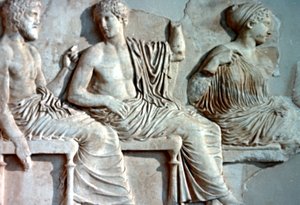 Poseidon, Apollo og Artemis, 447-432 f.Kr af Unbekannt