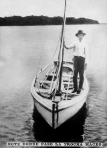 Postbåd og Trocha, 1890