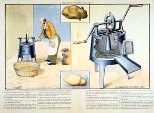 Kartoffelskræller, 1899 af Unbekannt