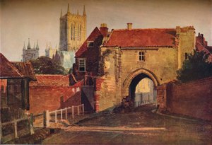Potter Gate, Lincoln, 1800-1849, 1937 af Unbekannt