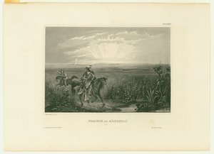 Prairie am Arkansas. (Prairie i Arkansas) af Unbekannt
