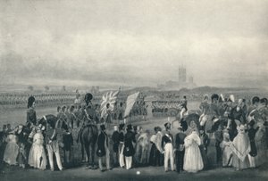 Præsenterer nye farver til 93. højlændere, 7. oktober 1834, 1834 1909 af Unbekannt