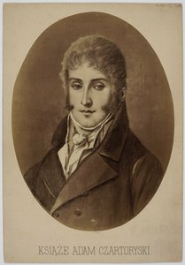 Prins Adam Jerzy Czartoryski 1770-1861 af Unbekannt