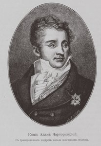 Prins Adam Jerzy Czartoryski 1770-1861 af Unbekannt