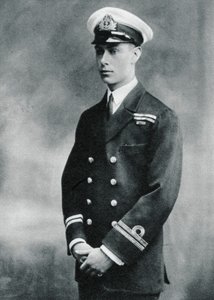 Prins Albert i uniformen af en løjtnant i Royal Navy, 1918 af Unbekannt