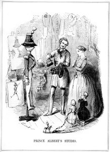 Prince Alberts Studio, 1843 af Unbekannt
