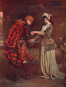 Prins Charles farvel til Flora MacDonald, 1746 1905 af Unbekannt