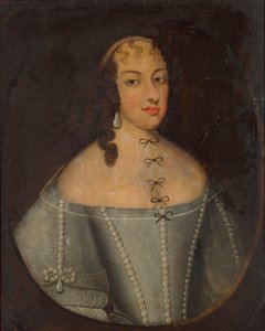 Prinsesse Margaret Yolande af Savoyen 1635-1663, hertuginde af Parma, 1600-tallet. af Unbekannt