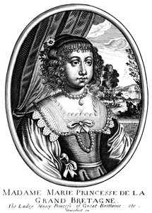 Prinsesse Mary 1631-1660 af Unbekannt