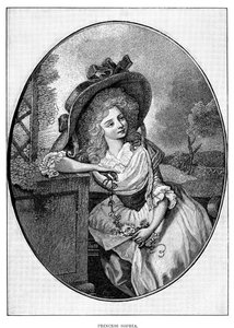 Prinsesse Sophia, femte datter af George III, 1800-tallet af Unbekannt