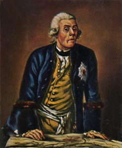 Prins Henrik af Preussen 1726-1602. - Maleri af Menzel, 1934. af Unbekannt