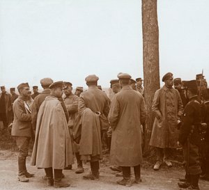 Fanger, Route de lEpine, Frankrig, c1914-c1918 af Unbekannt