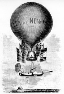 Professor Lowes Ballon, c1859 af Unbekannt