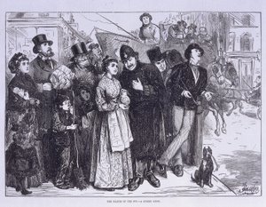 Offentligt vidne om solformørkelsen, London, c1870 af Unbekannt