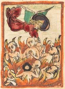 Skærsilden, ca. 1480. af Unbekannt