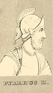Pyrrhus II, fl 242-237 f.Kr., 1830. af Unbekannt