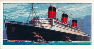 Q.S.T.S. Queen Mary, 1937 af Unbekannt
