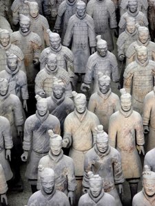 Q in shi Huang terracotta arm ee af Unbekannt