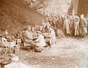 Quarry, Balleroy, Nordfrankrig, c1914-c1918 af Unbekannt