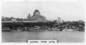 Quebec fra Levis, Canada, c1920