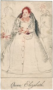 Dronning Elizabeth I af England, 1533-1603 af Unbekannt