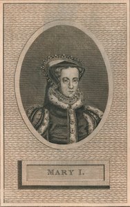 Dronning Mary I, 1793 af Unbekannt