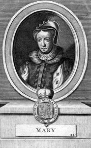 Dronning Mary I af England af Unbekannt